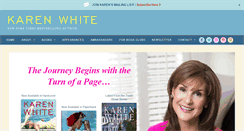 Desktop Screenshot of karen-white.com